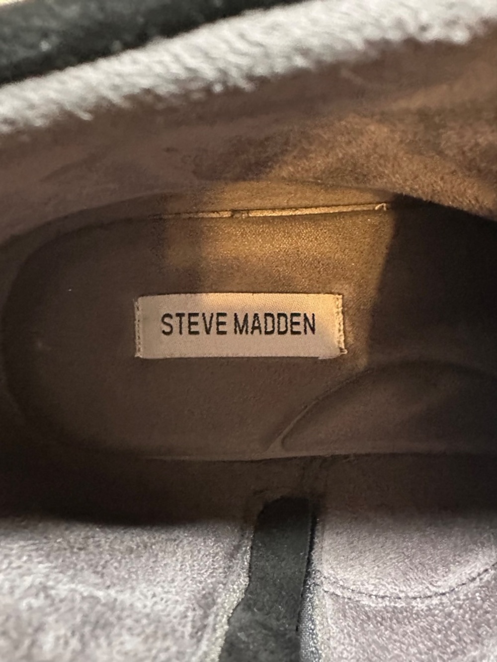 Men’sSteve Madden Style “Johnnie” Side Zip Suede Boot - Picture 4 of 6